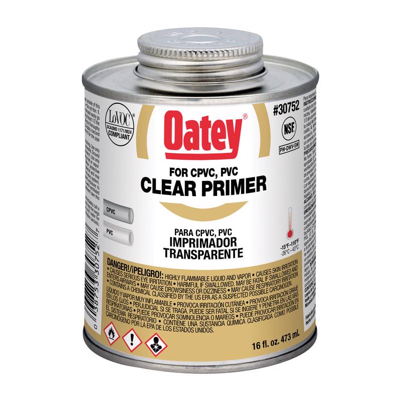 OATEY SCS, Apprêt transparent Oatey pour CPVC/PVC 16 oz