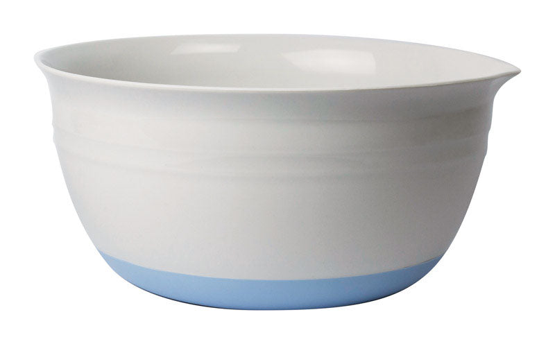 ALICE INK INC, Architec Totally Sweet Products 5 qt. Polypropylene/TPE Blue/White Mixing Bowl 1 pc.