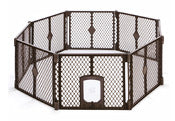 NORTH STATES INDUSTRIES INC, Barrière en plastique North States 26 in. H X 35.25 in. W Plastic Pet Gate