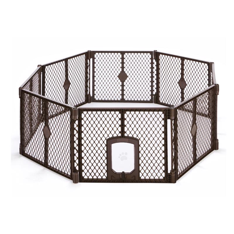 NORTH STATES INDUSTRIES INC, Barrière en plastique North States 26 in. H X 35.25 in. W Plastic Pet Gate