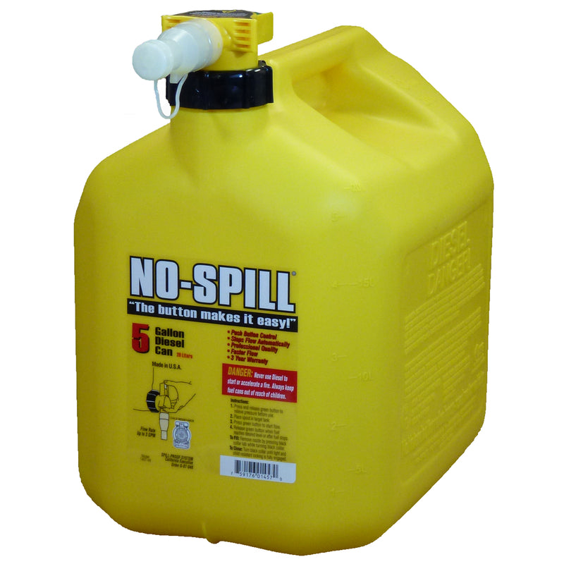 No-Spill Llc, Bidon de diesel en plastique No-Spill 5 gal