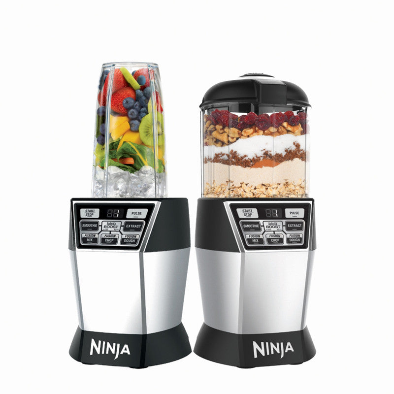 EP MIDCO LLC, Blender Ninja Nutri Ninja Bowl Duo Argent Métal/Plastique 4 tasses 5 vitesses