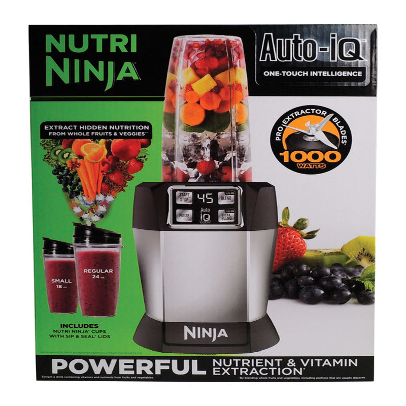 ENGLEWOOD MARKETING GROUP INC, Blender Ninja noir/argent en métal/plastique 24 oz 2 vitesses