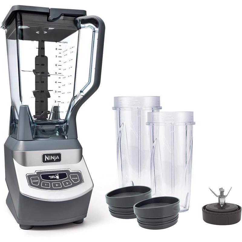 ENGLEWOOD MARKETING GROUP INC, Blender professionnel Ninja noir/argent en métal/plastique 72 oz 3 vitesses