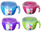 NEWELL BRANDS DISTRIBUTION LLC, Bol à nouilles à emporter couleurs assorties (paquet de 4)