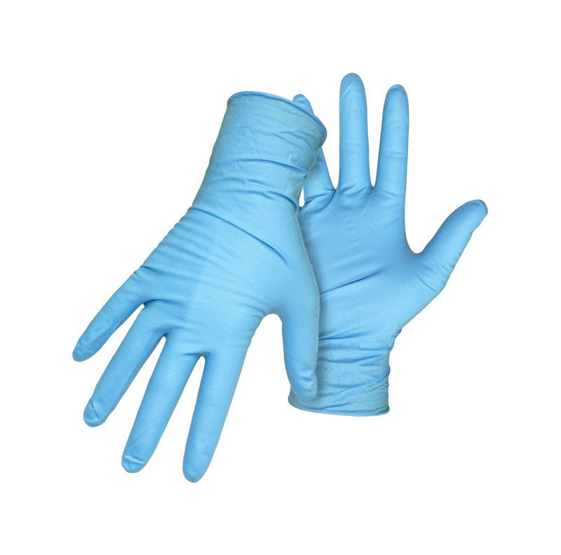 BOSS MFG CO, Boss Nitrile Gants jetables Taille unique Bleu 10 pk