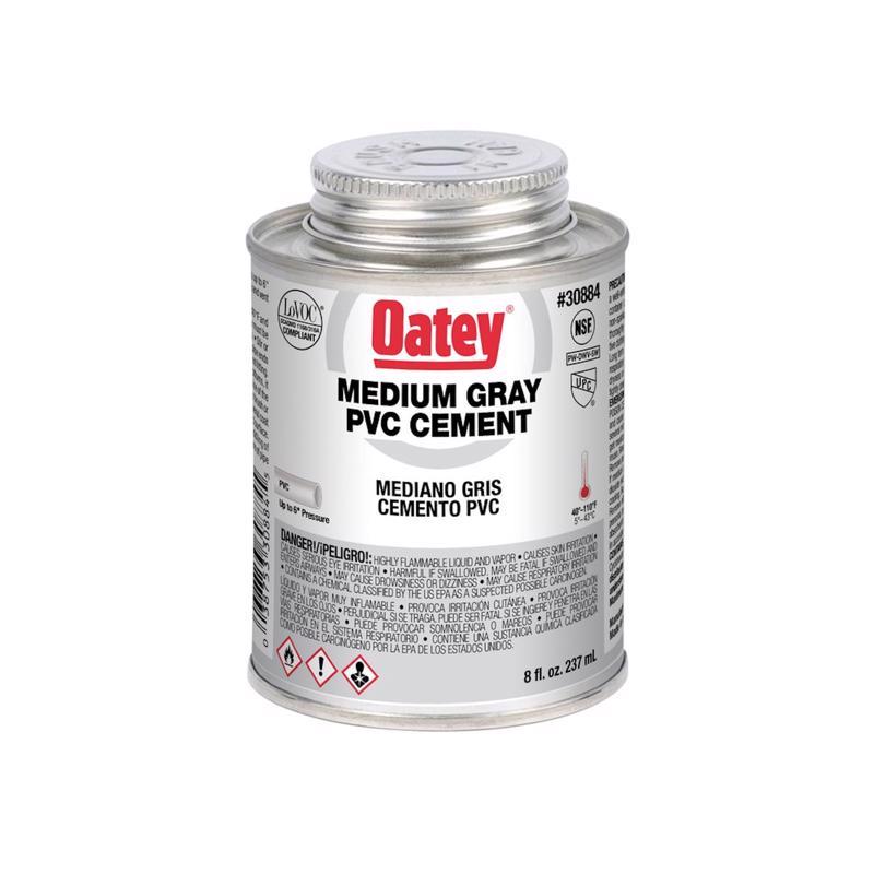 OATEY SCS, Ciment gris Oatey pour PVC 16 oz