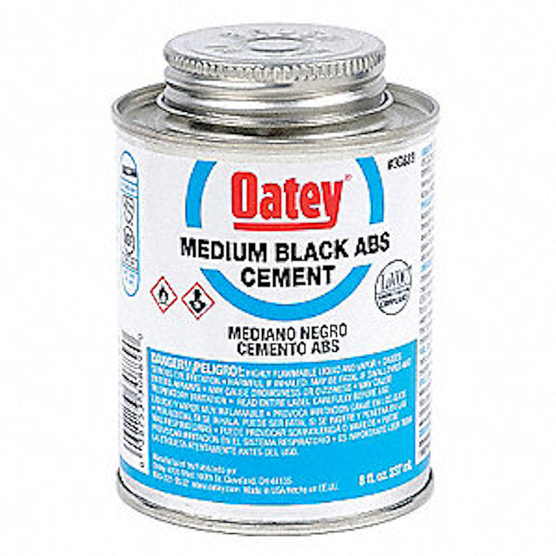 OATEY SCS, Ciment noir Oatey pour ABS 8 oz