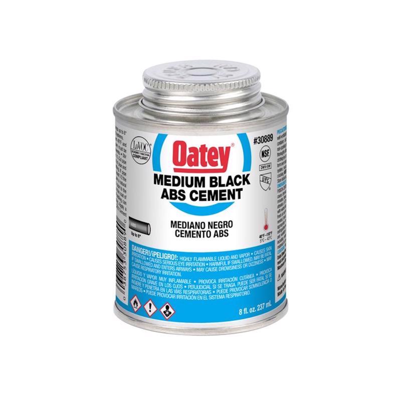 OATEY SCS, Ciment noir Oatey pour ABS 8 oz