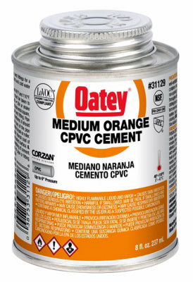 OATEY SCS, Ciment orange Oatey pour CPVC 8 oz