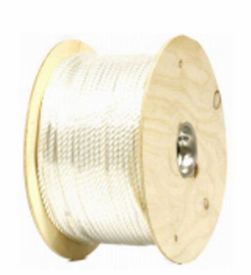 Richelieu America Ltd, Corde en nylon, torsadée, blanche, 3/8-In. x 400-Ft.