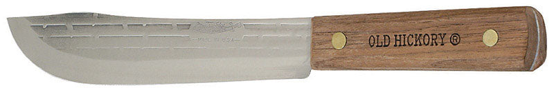 ONTARIO KNIFE COMPANY, Couteau Ontario Old Hickory 7 in. L Couteau de boucher en acier au carbone 1 pc