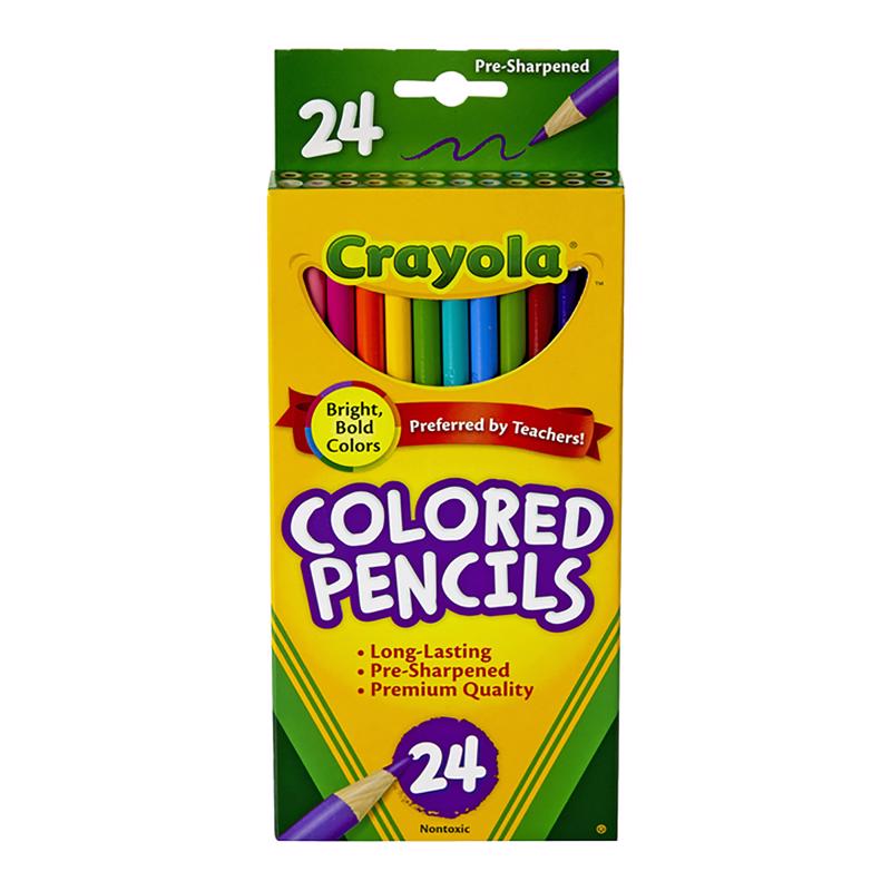 HALLMARK CARDS INC, Crayola 3.3 mm Crayons de couleur 24 pk