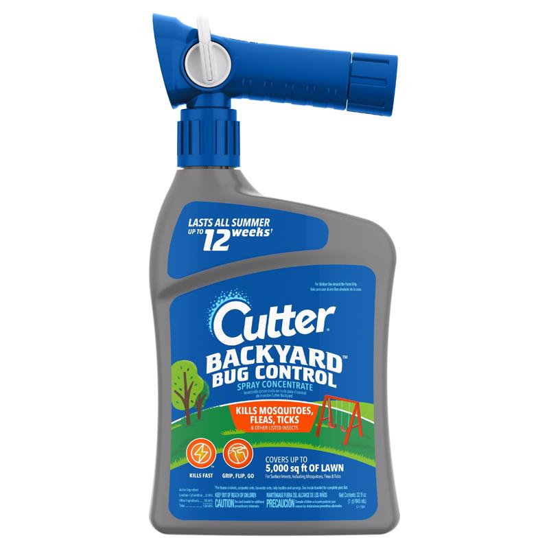 Cutter, Cutter Backyard Bug Control Insect Killer Liquid Concentrate 32 oz