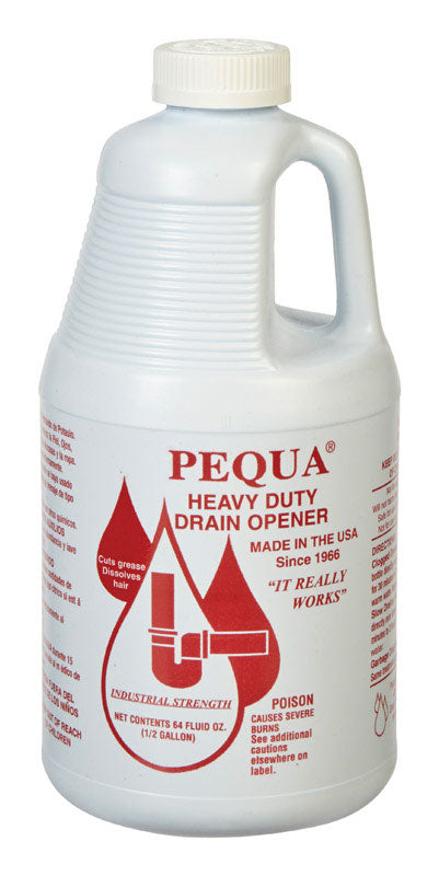 PEQUA INDUSTRIES INC, Déboucheur liquide Pequa 64 oz