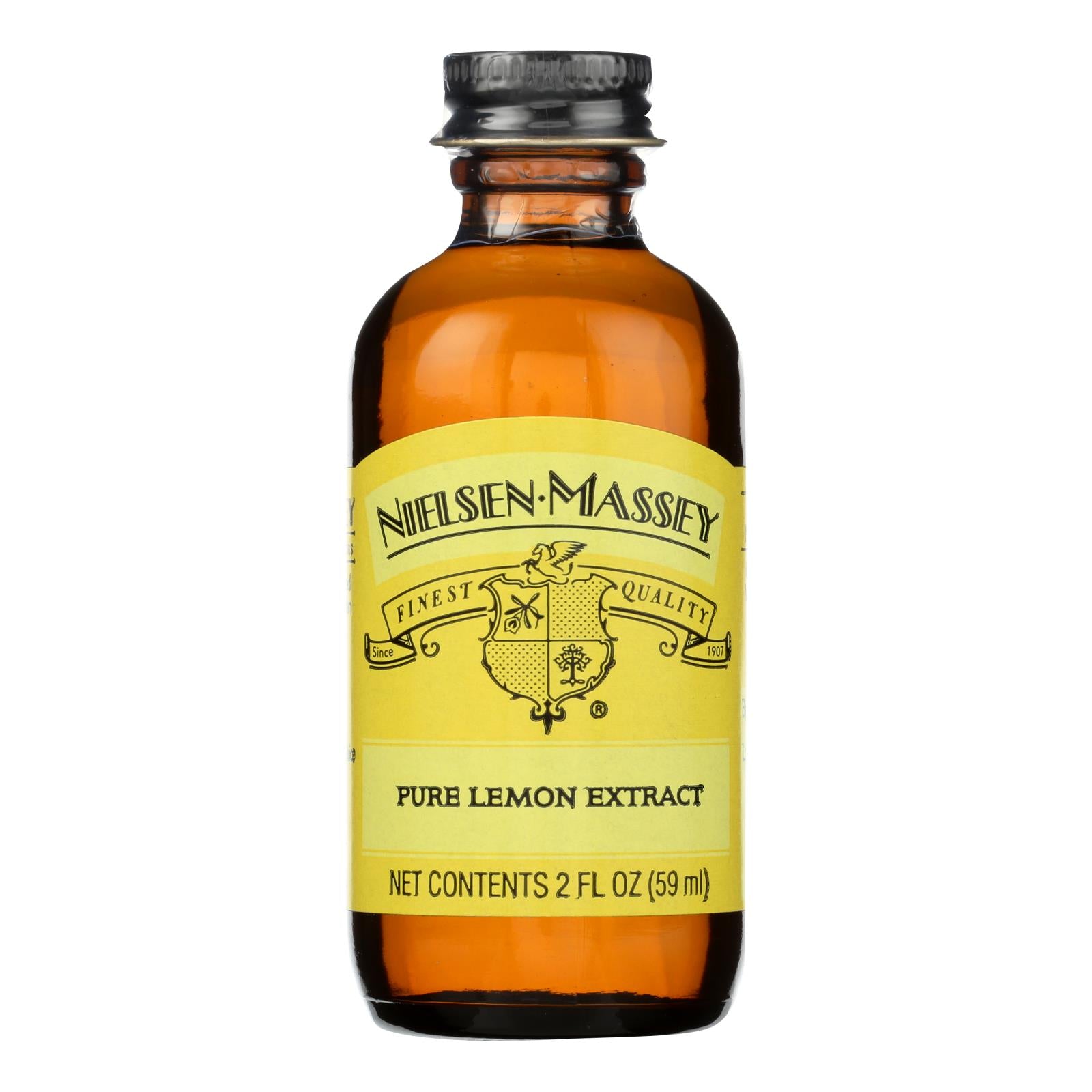 Nielsen-Massey, Extrait de citron pur Nielsen Massey - caisse de 8 - 2 OZ (paquet de 8)