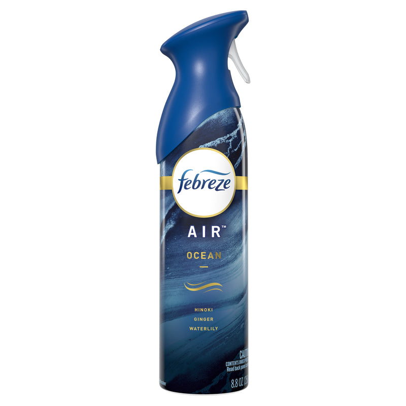 PROCTER & GAMBLE, Febreze Ocean Scent Odor Eliminator 8.8 oz (Pack de 6)