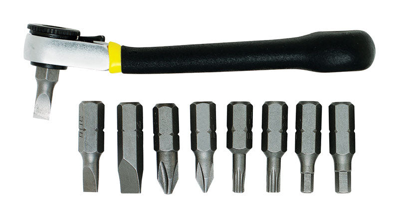 OUTILS GÉNÉRAUX, General Multi-Bit Screwdriver Set 9 pc