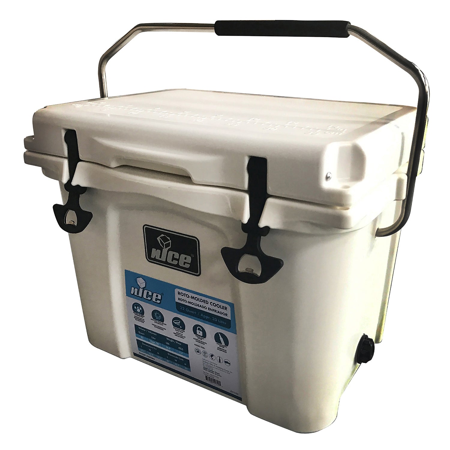 GROUPE DE VENTE ET DE MARKETING DU SUD EN, Glacière 22 qt Blanc