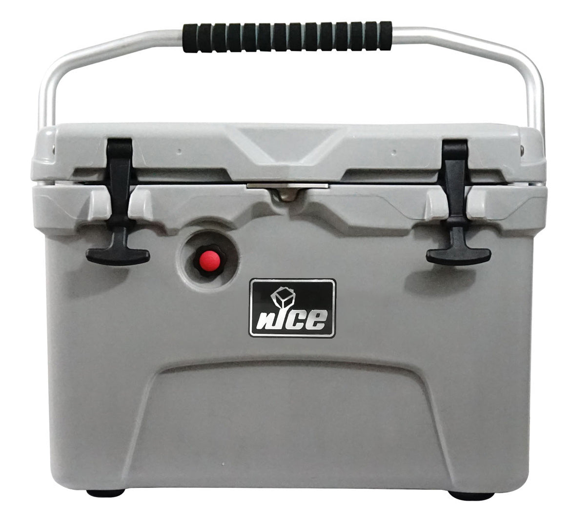 GROUPE DE VENTE ET DE MARKETING DU SUD EN, Glacière réutilisable en plastique gris nICE Capacité 20 qt.