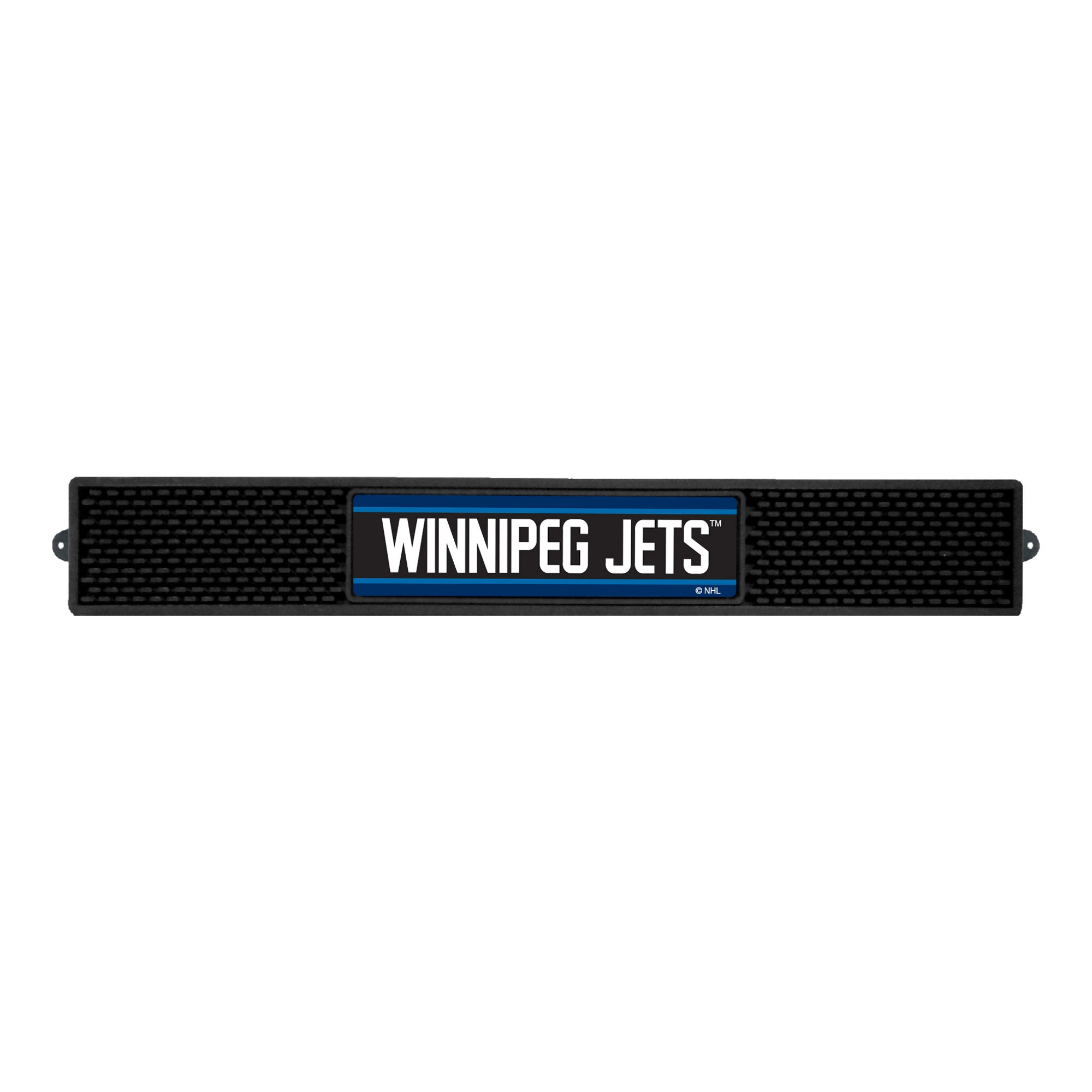 FANMATS, LNH - Tapis de bar des Jets de Winnipeg - 3,25 po x 24 po