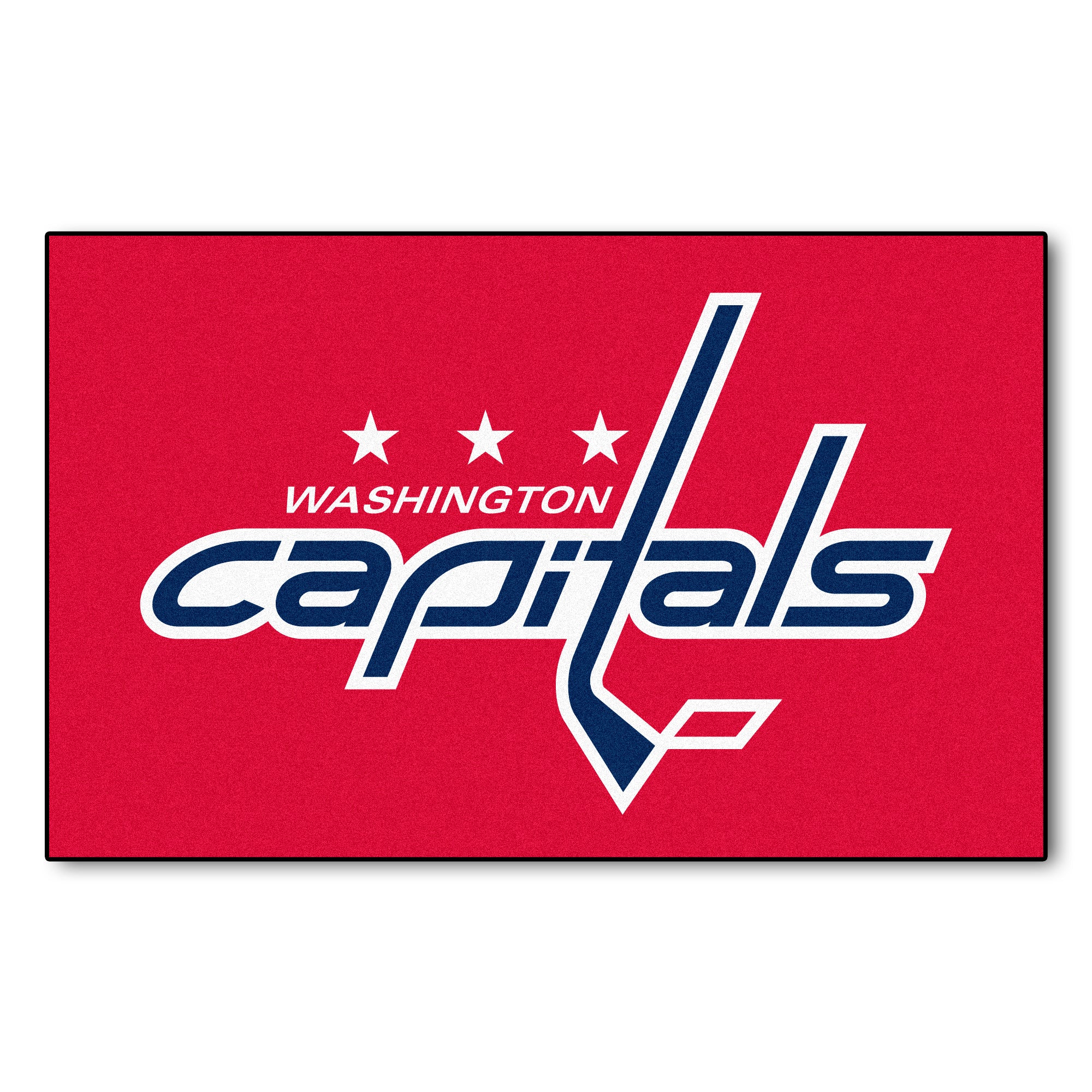 FANMATS, LNH - Tapis des Capitals de Washington - 5 pi. x 8 pi.