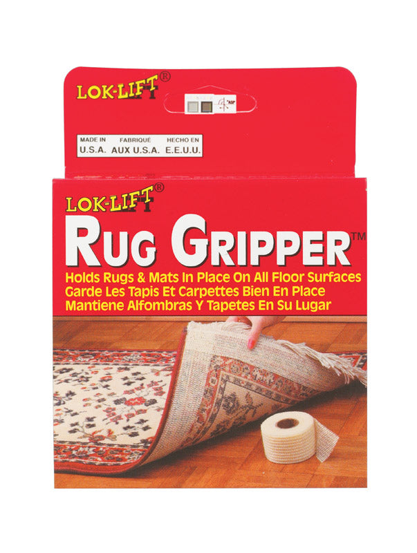 Optimum Technologies Inc, Lok-Lift 2.5 in. W x 25 ft. L Reversible Scrim Indoor Rug Gripper