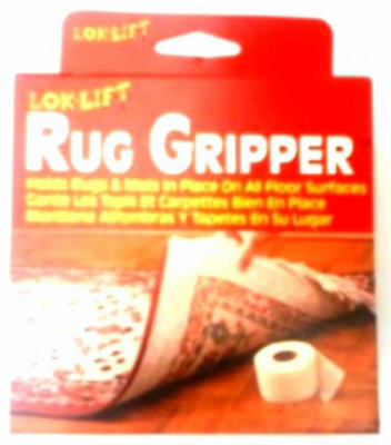 Optimum Technologies Inc, Lok-Lift 2.5 in. W x 25 ft. L Reversible Scrim Indoor Rug Gripper