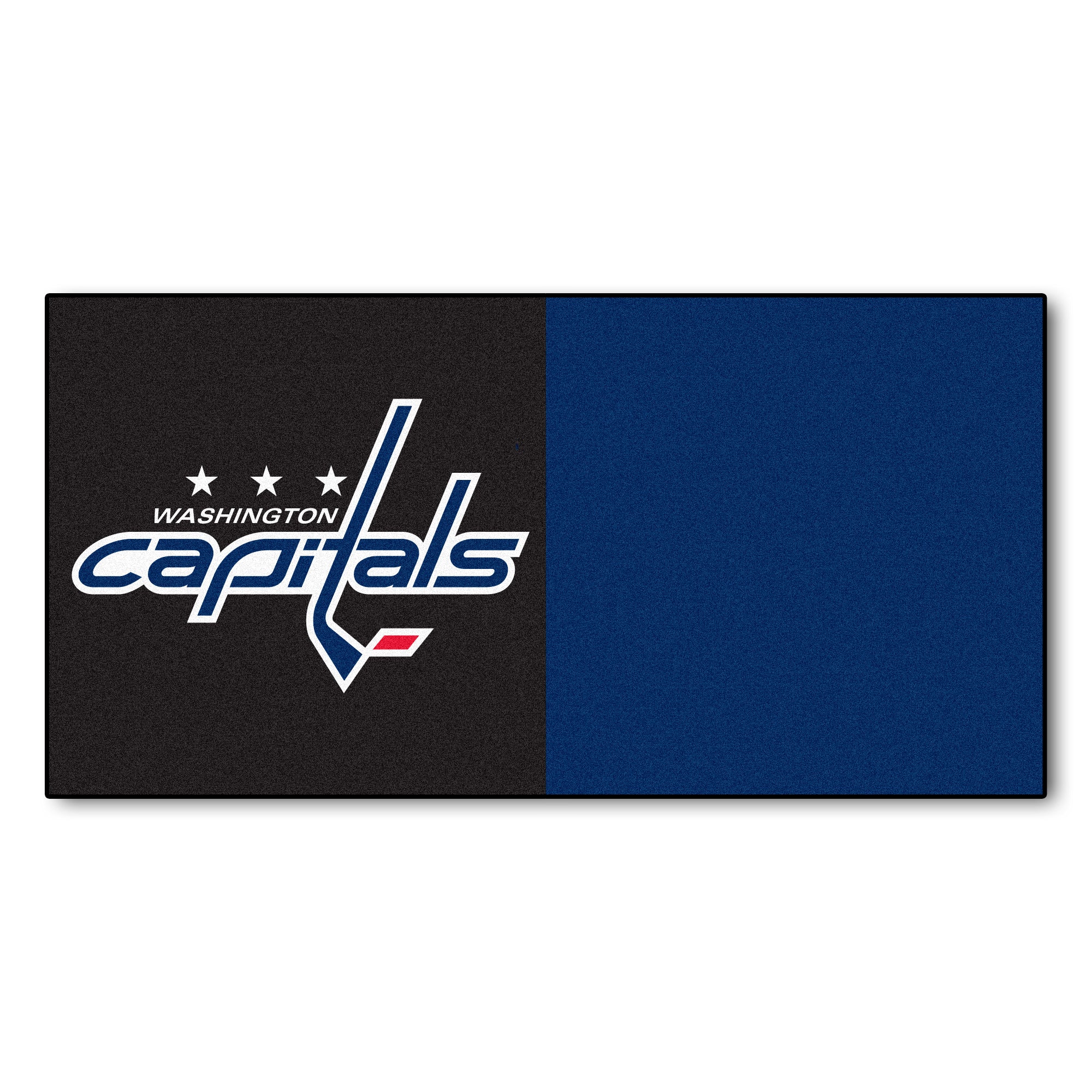 FANMATS, NHL - Les Capitals de Washington - Tuiles de moquette - 45 Sq Ft.