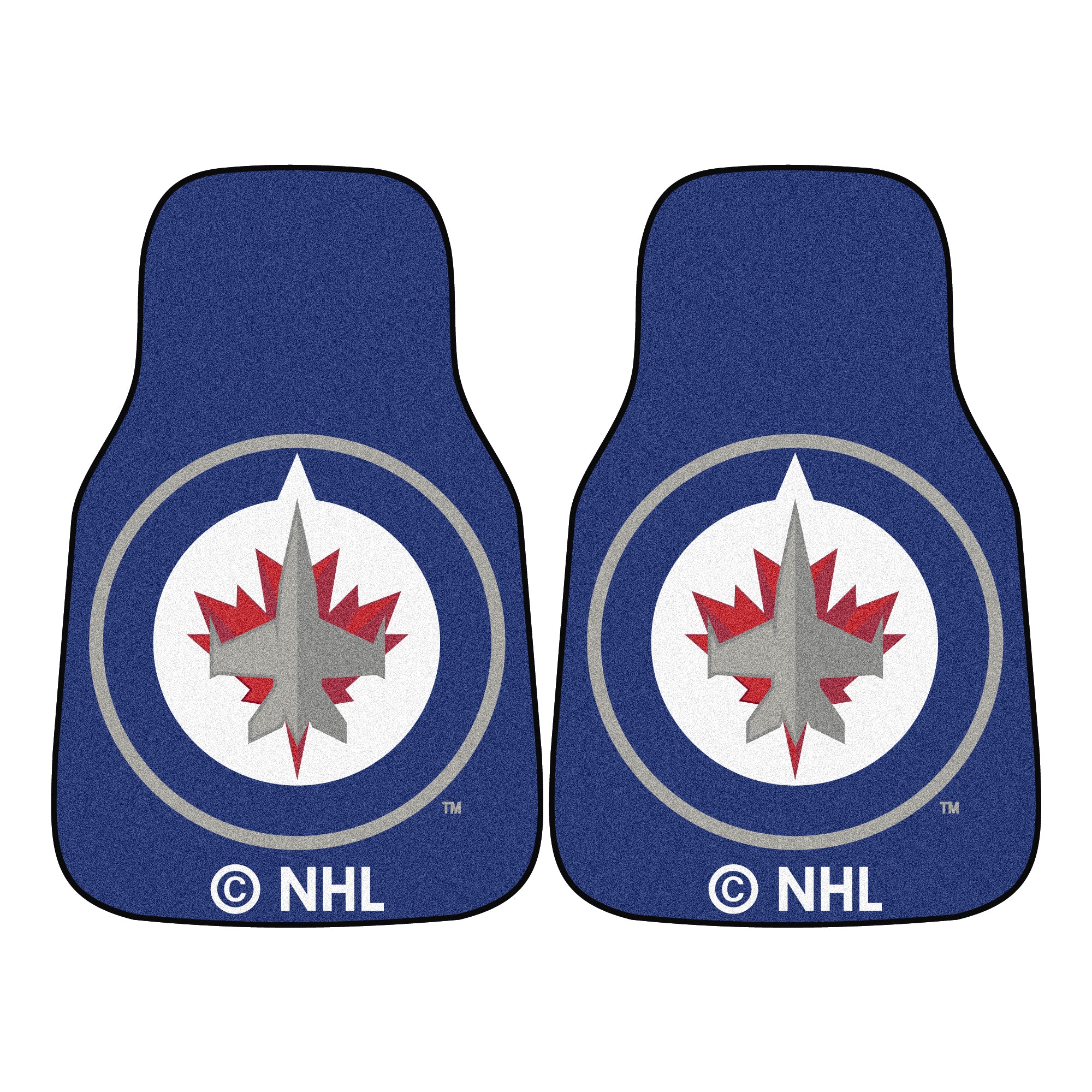 FANMATS, NHL - Tapis d'auto des Jets de Winnipeg - 2 pièces