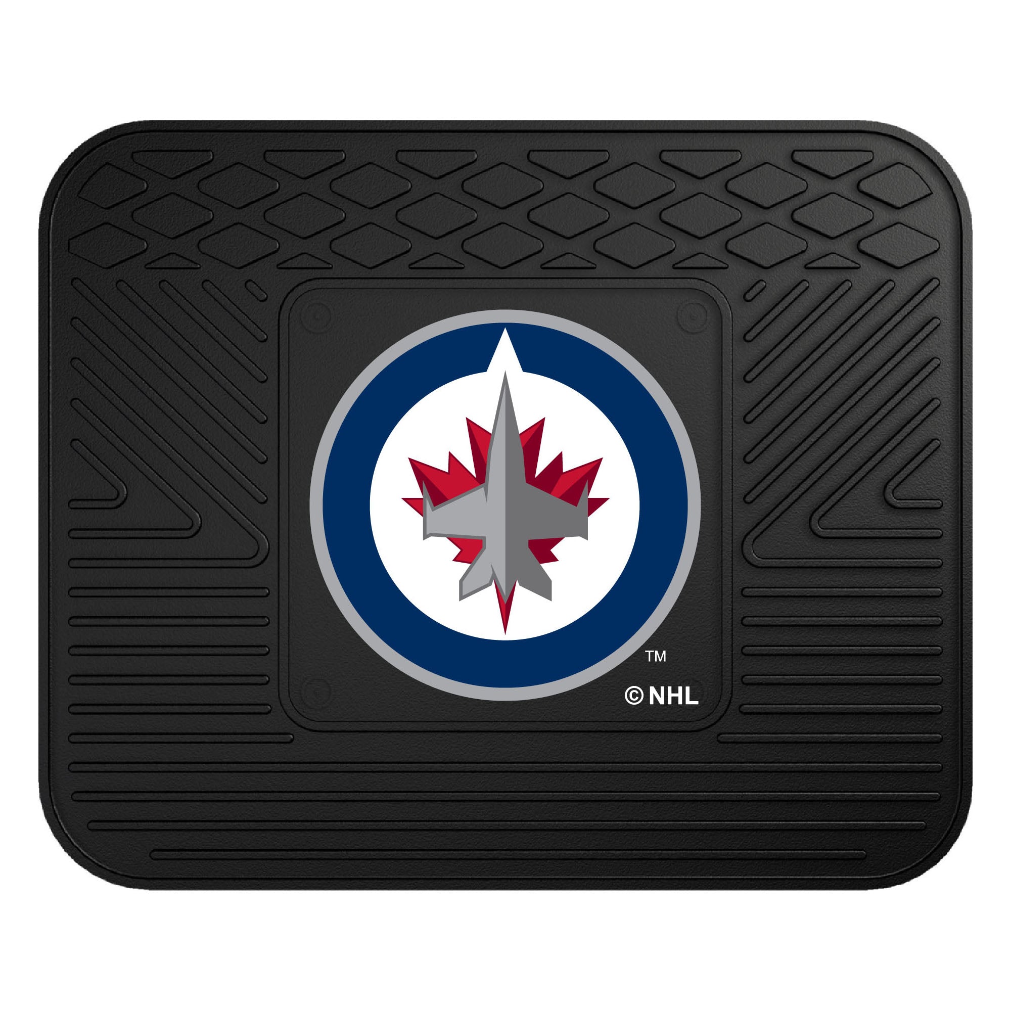 FANMATS, NHL - Tapis d'auto pour siège arrière des Jets de Winnipeg - 14 po x 17 po