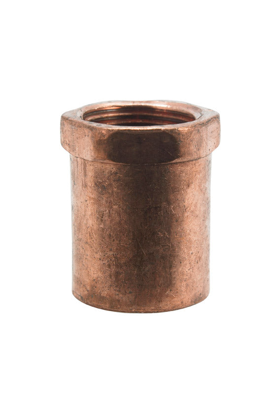 NIBCO INC, NIBCO 1 in. Copper X 3/4 in. D FPT en cuivre 1 pk