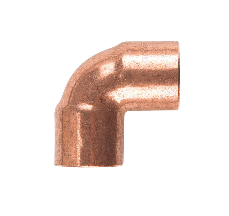 Mueller, Nibco 1/8 in. Sweat X 1/8 in. D Sweat Copper 90 Degree Elbow 1 pk