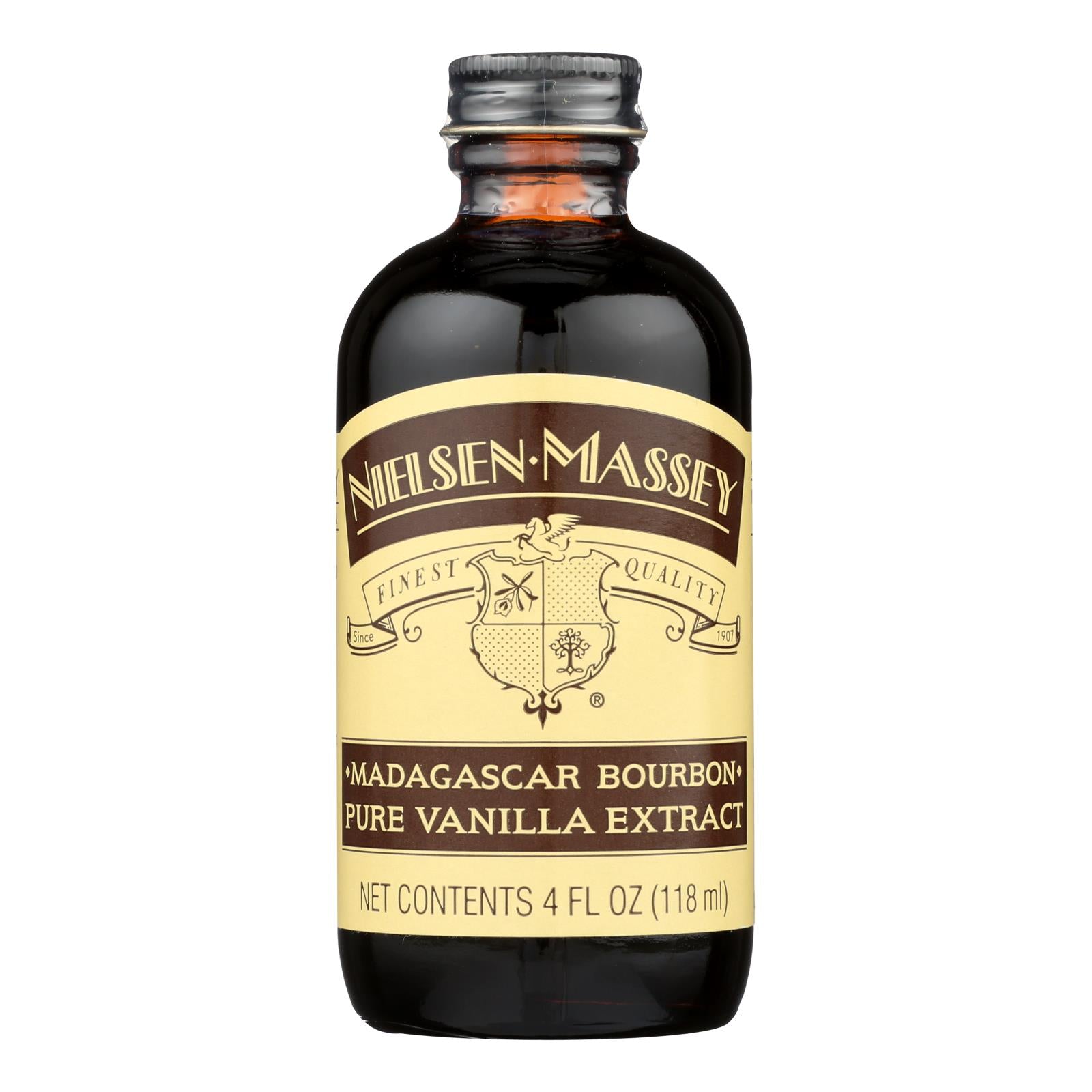 Nielsen-Massey, Nielsen-Massey Extrait de Vanille Pure - Madagascar Bourbon - 4 oz (paquet de 3)