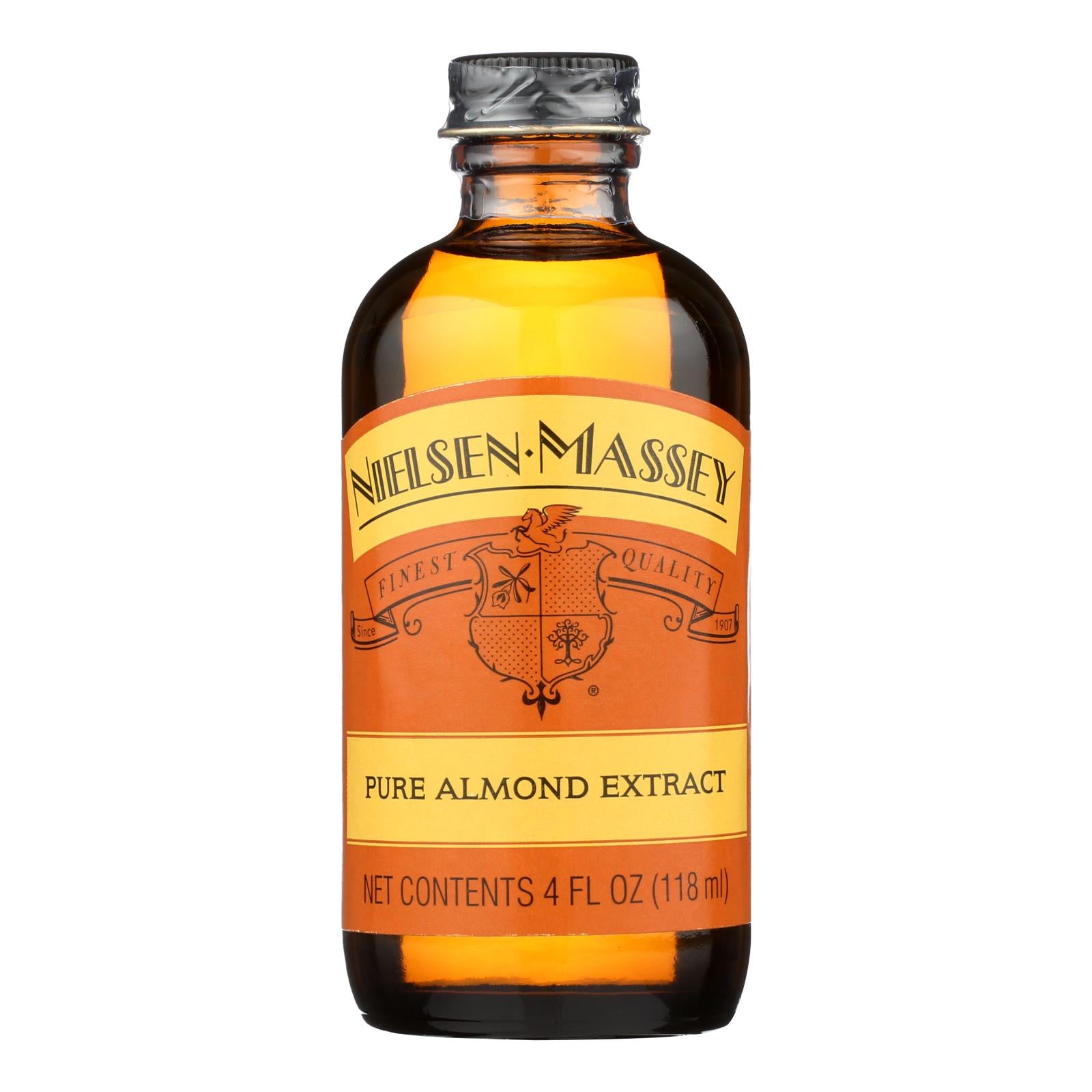 Nielsen-Massey, Nielsen-Massey Pure Almond Extract - Case of 8 - 4 FZ (Pack of 8)