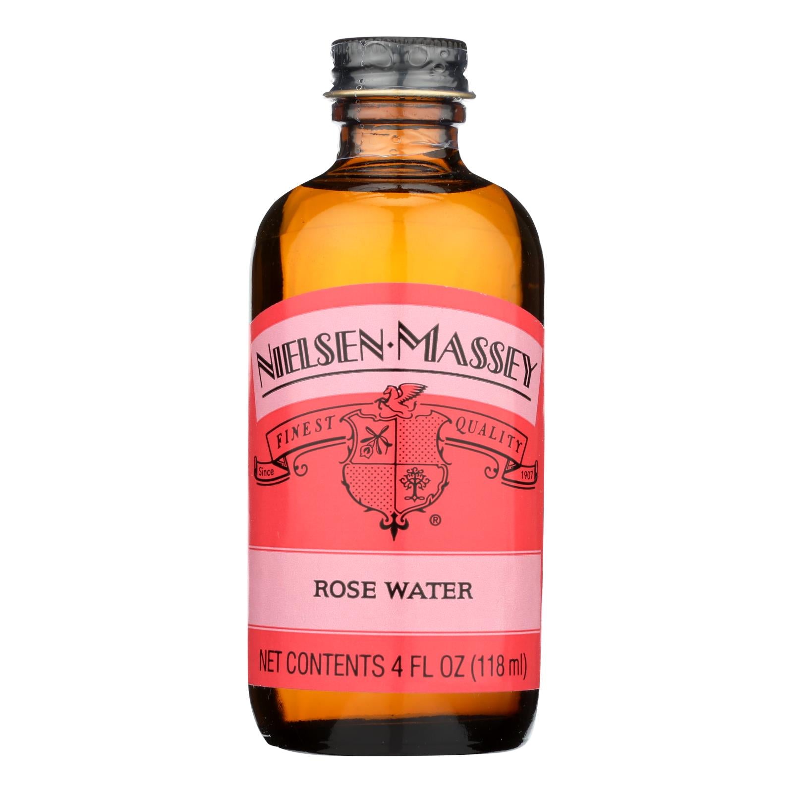 Nielsen-Massey, Nielsen Massey Rose Water - Case of 8 - 4 FZ (Pack of 8)