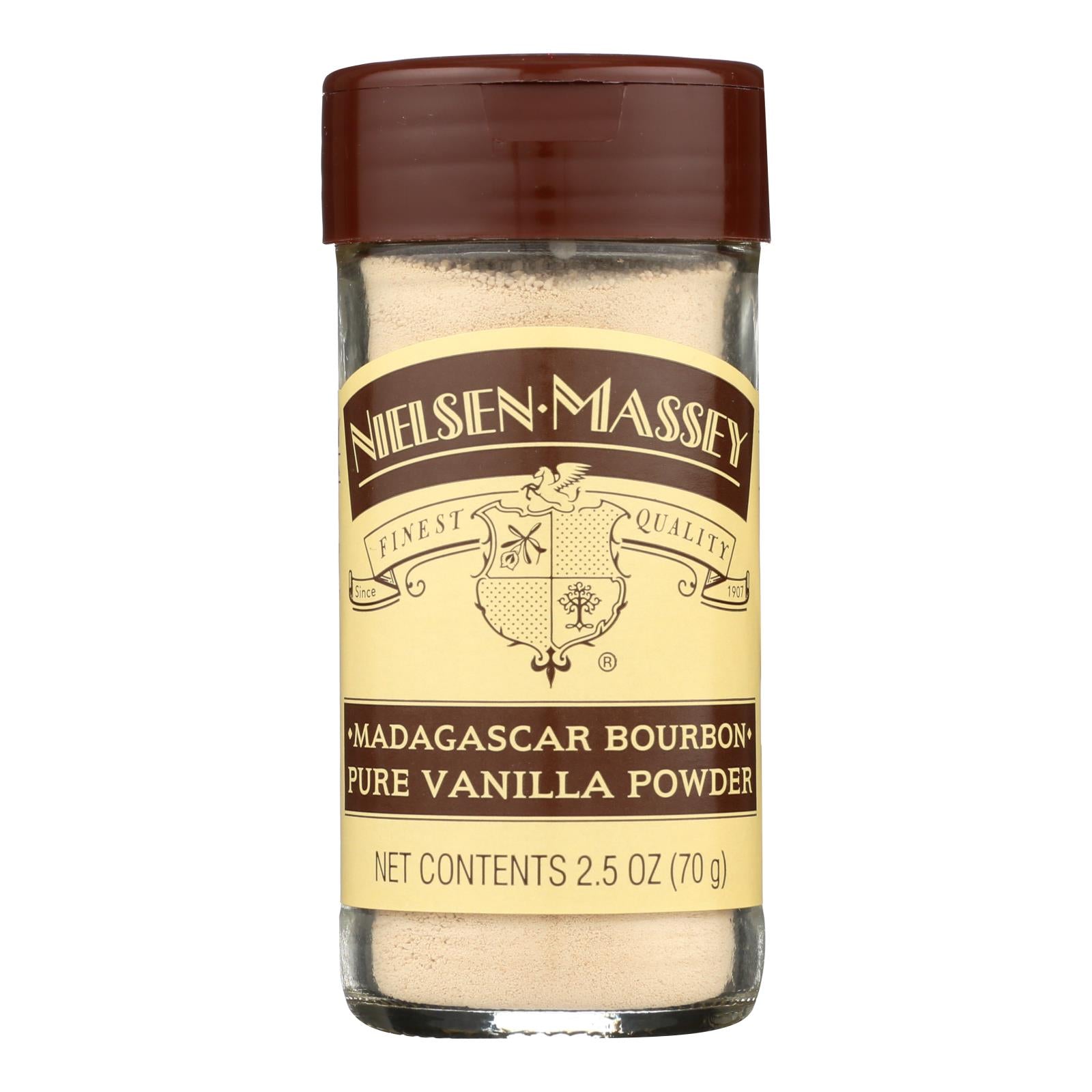 Nielsen-Massey, Nielsen-Massey Vanille pure en poudre - Madagascar Bourbon - 2.5 oz (paquet de 3)