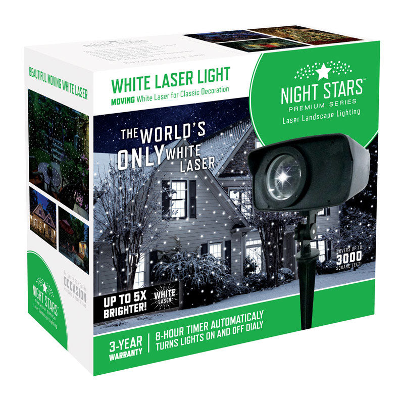 Étoiles de nuit, Night Stars LED Laser Light White 1 lights