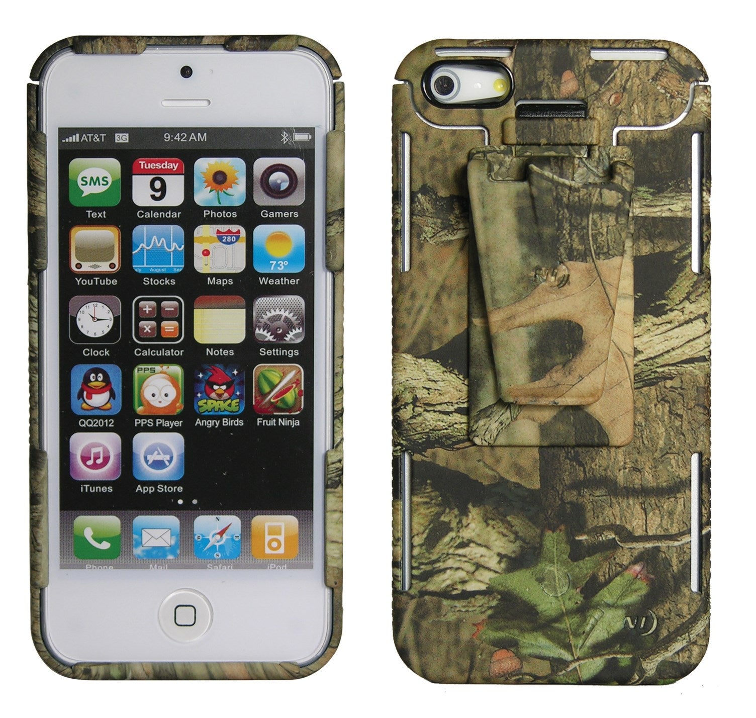 NITE IZE INC, Nite Ize Connect Case Mossy Oak étui pour téléphone portable pour Apple iPhone