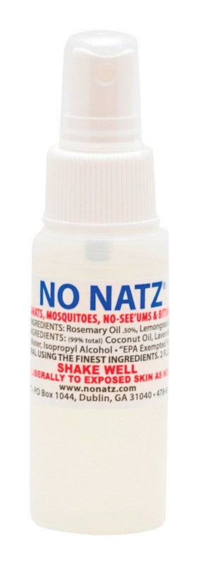 CLEAN CONTROL CORP, No Natz Organic Insect Repellent Liquid For Variety of Insects 2 oz (Pack of 12)