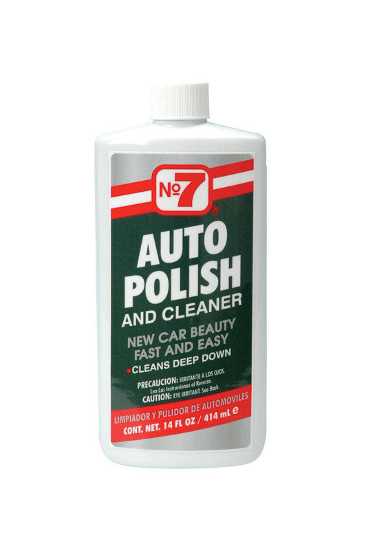 NITEO PRODUCTS LLC, No. 7 Nettoyant et polissant en profondeur pour automobiles 14 oz.