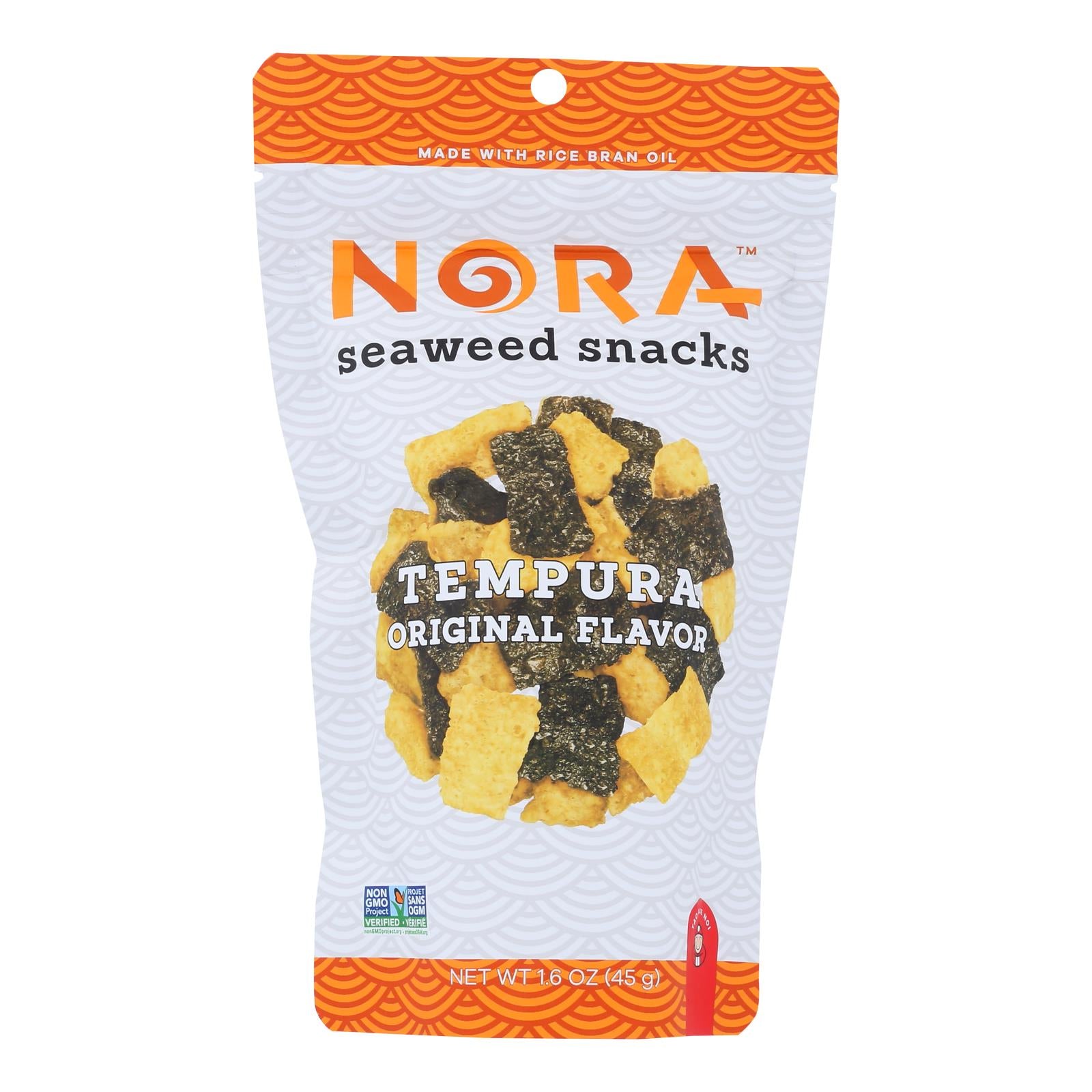 Nora Snacks, Nora Snacks - Tempura Original - caisse de 12 - 1.6 OZ (paquet de 12)