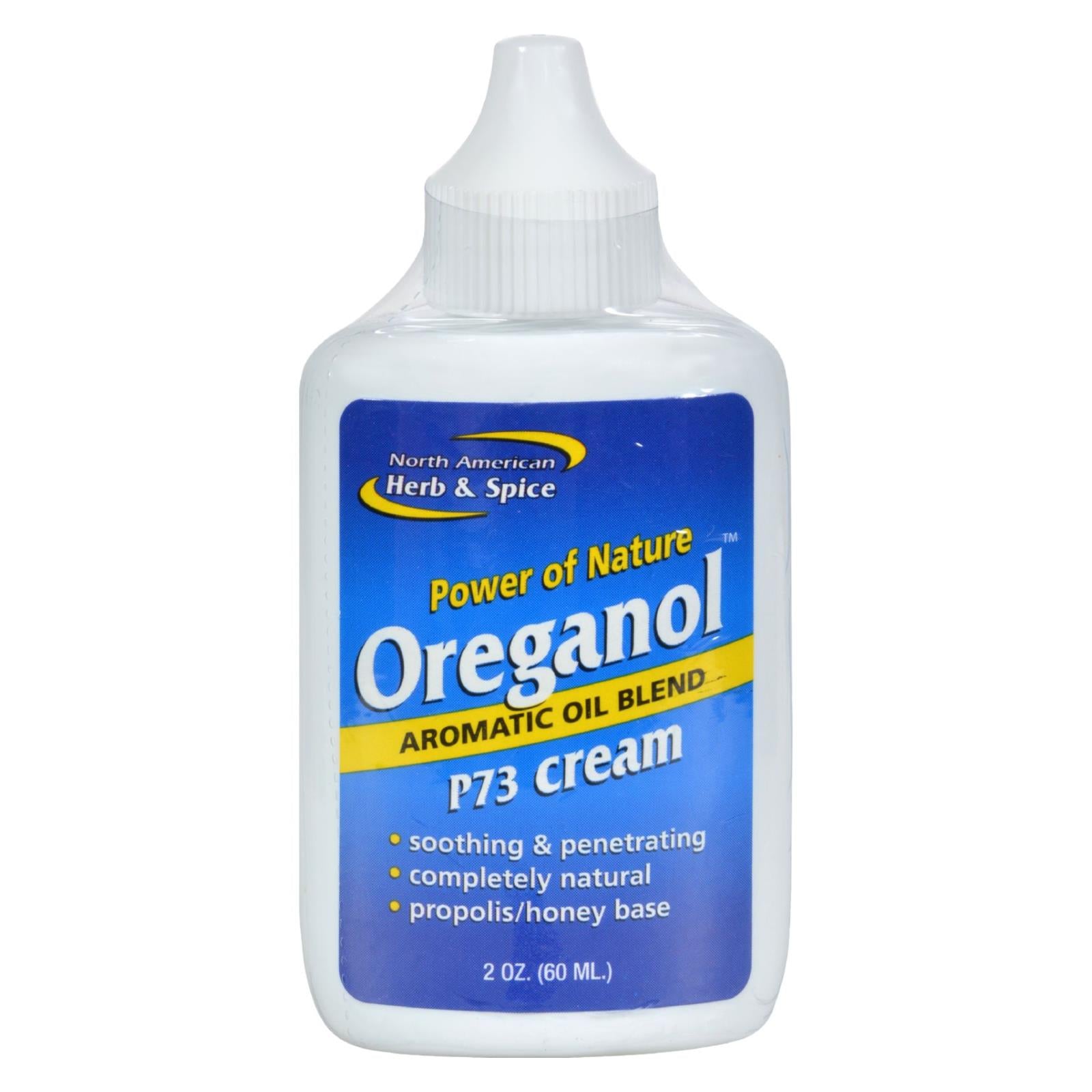 Herbes et épices d'Amérique du Nord, North American Herb and Spice Oreganol Oil of Oregano Cream - 2 oz