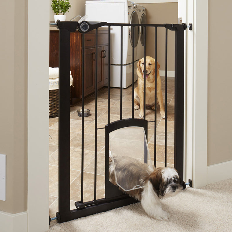 NORTH STATES INDUSTRIES INC, North States Passage Matte Bronze 36 in. H X 38.1 in. W Steel Pet Gate