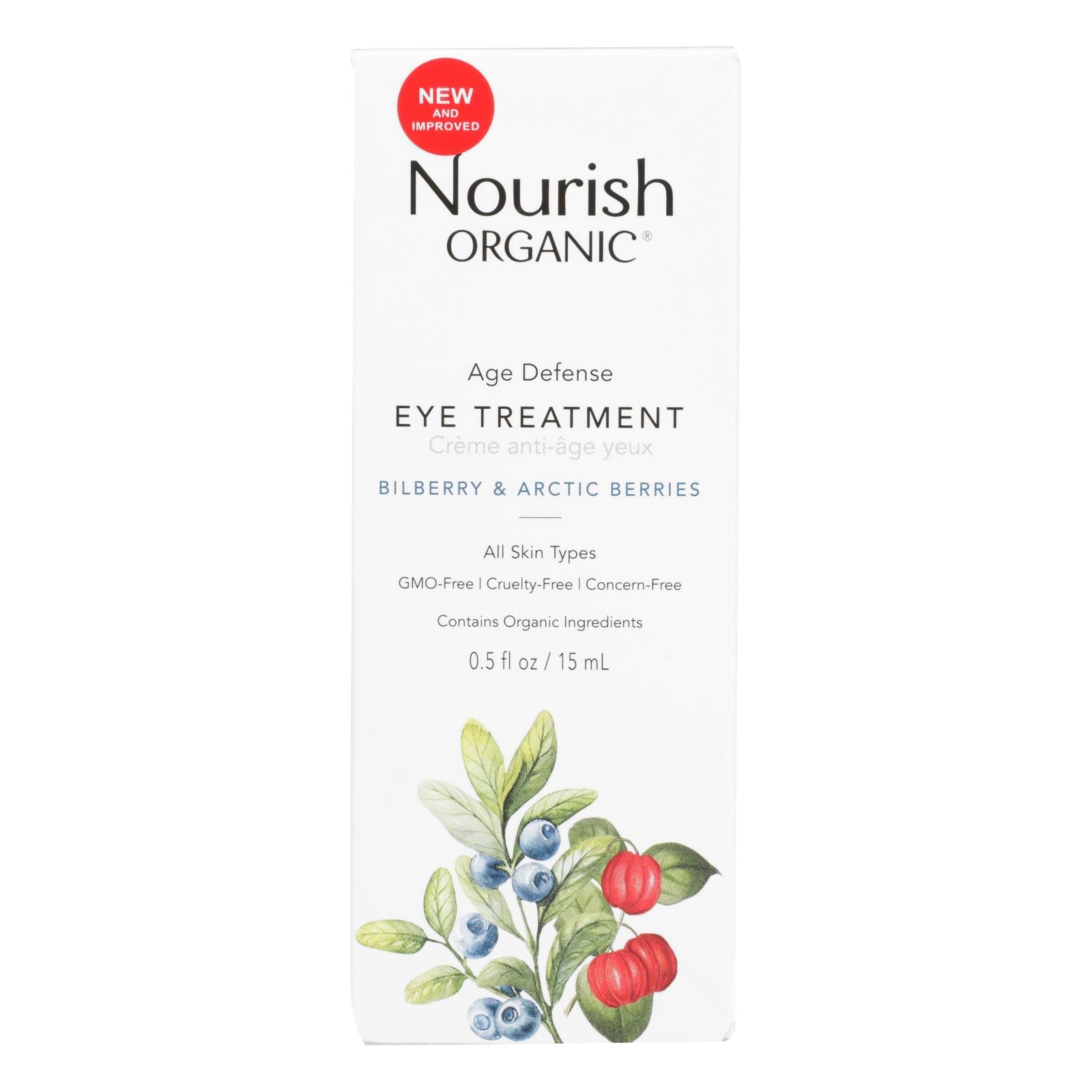 Nourrir, Nourish - Eye Treatment Age Defense - 1 Each - 0.5 FZ