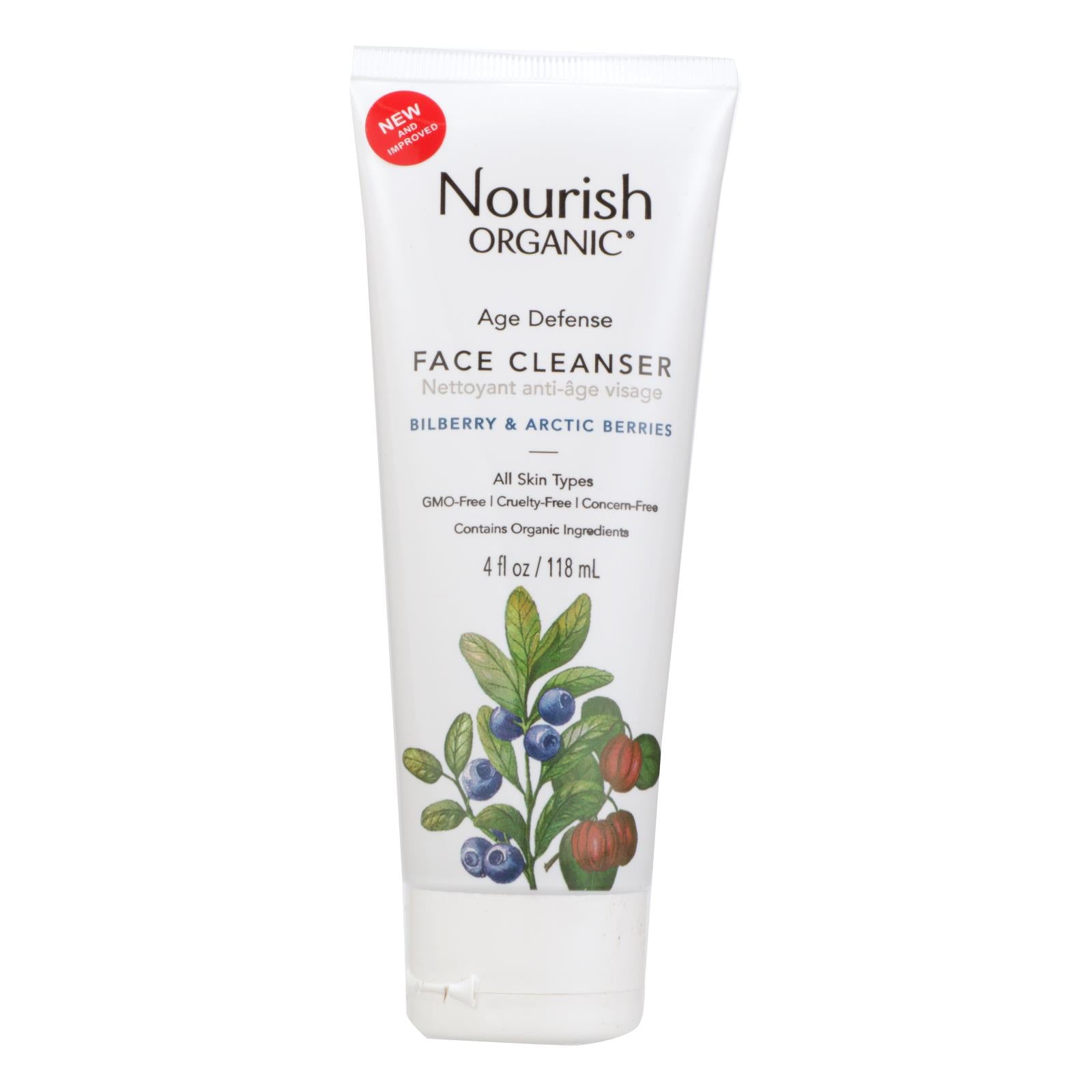 Nourrir, Nourish - Face Cleaner Age Dfns - 1 Each - 4 FZ