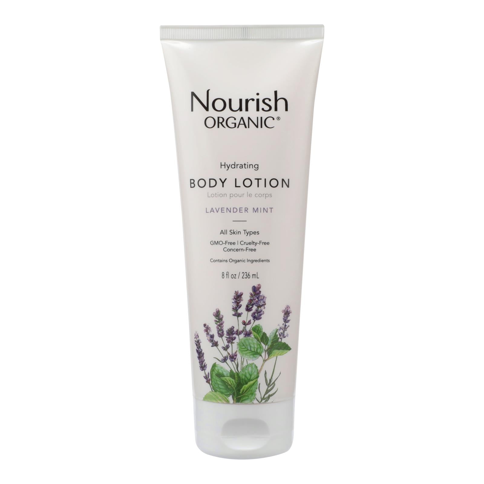 Nourrir, Nourish Organic Body Lotion Lavender Mint - 8 fl oz