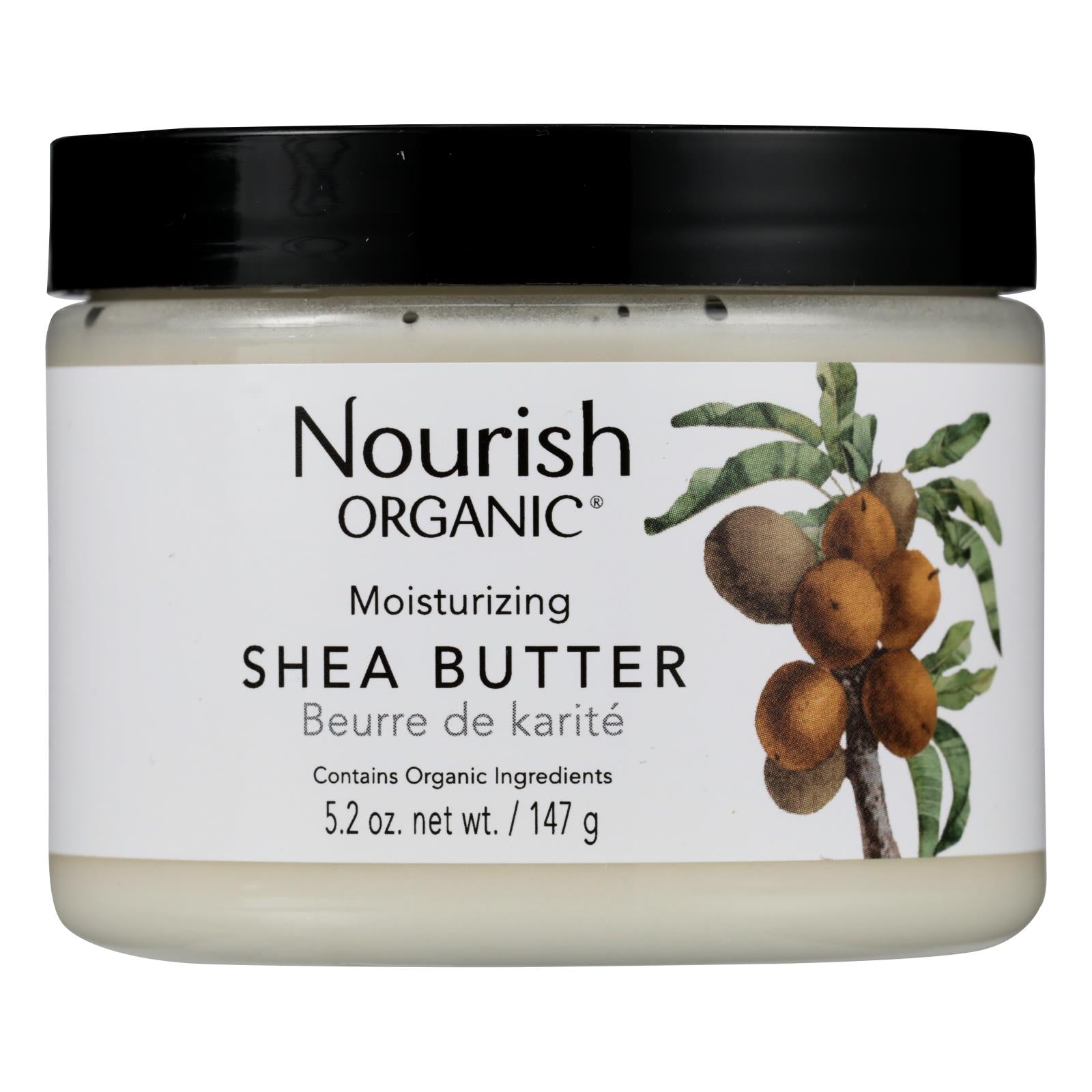 Nourrir, Nourish Organic Raw Shea Butter Intensive Moisturizer - 5.5 oz