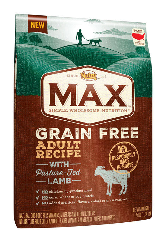 Nutro, Nourriture pour chien Nutro Max à l'agneau sans grains 25 lb.