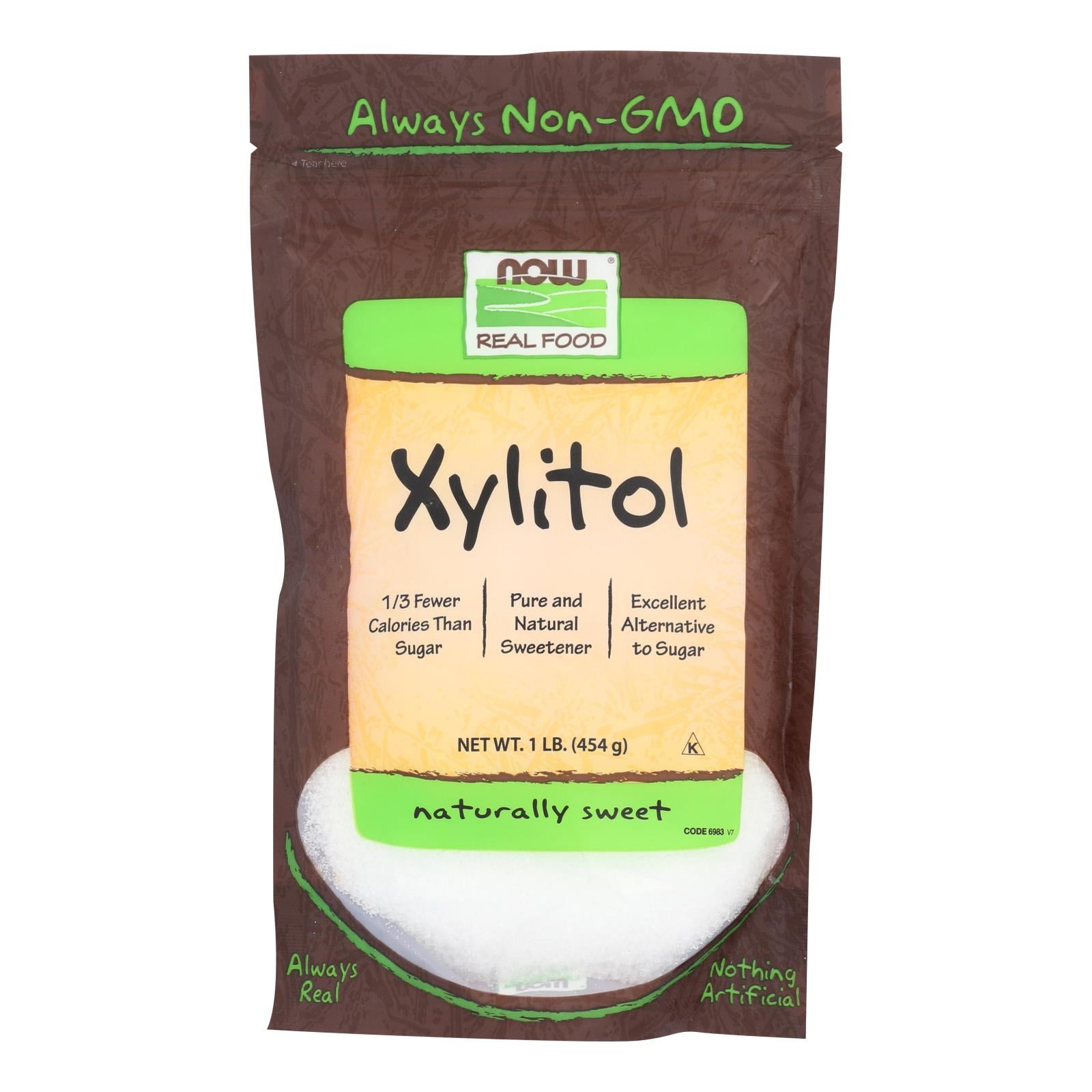 Now Foods, Now Real Food Xylitol - 1 pièce - 1 LB